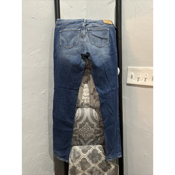 Hollister Junior Size 7 Blue Jeans Girls - Picture 4 of 5